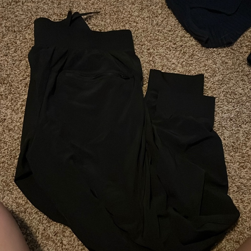 Black joggers